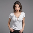 Lace Up T Shirt Wholesaler In Bangladesh